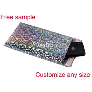 Holographic Bubble Wrap Mailer Wholesale Metallic Bubble Mailer with High