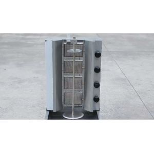 Gas CE 4 Burner Doner Kebab Machine Gb-950