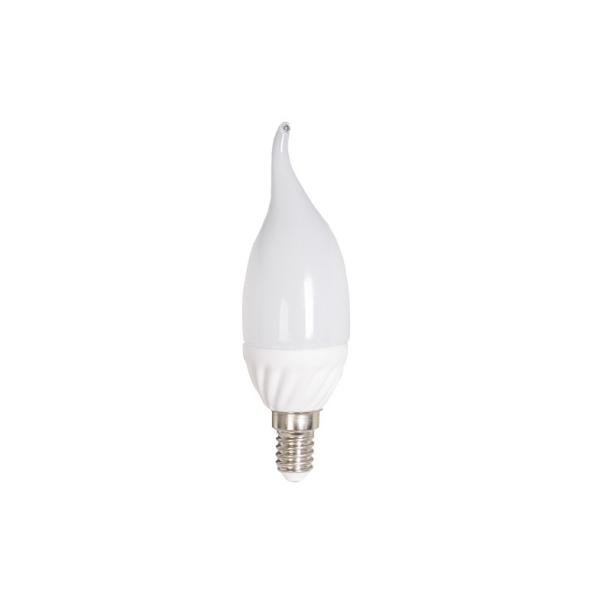 LED Flame-shaped Candle Bulb, 3.5W, 3000K/4000K/6500K, 180 Degree Beam Angle,