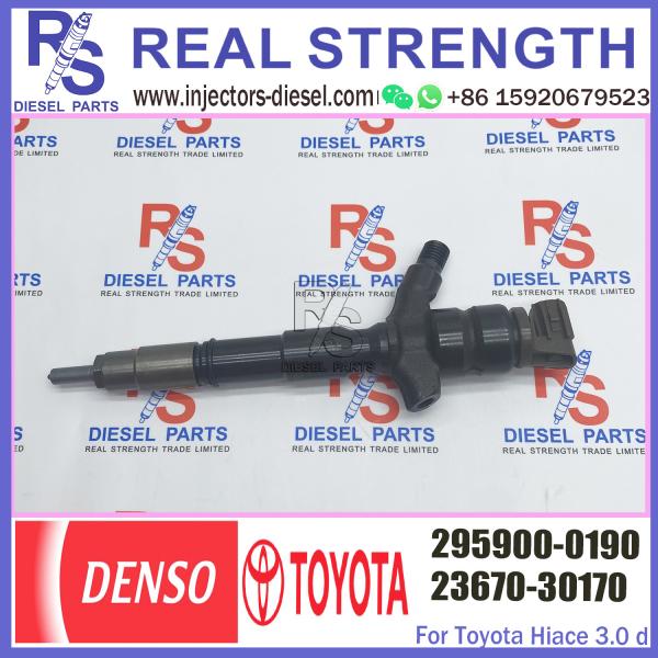 Common Rail Fuel Injector 295900-0190 295900-0240 23670-30170 23670-39445 for Toyota 1KD-FTV