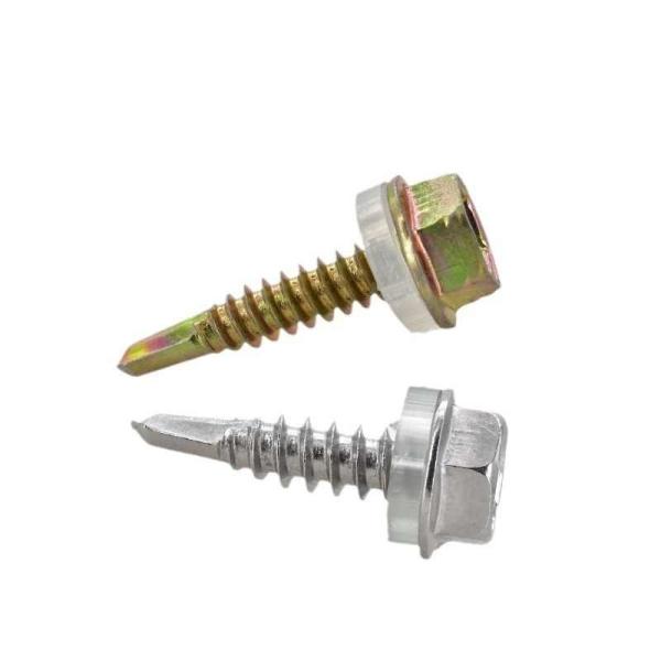 Buy DIN15480 Self Drilling Screw Sharp Point Hex Head at wholesale prices