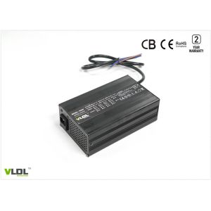 MCU Contolled Aluminum Lithium Motorcycle Battery Charger 48V 15A 900W Output