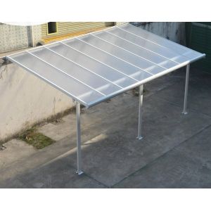 Water Resistant 81kgs 16ft Aluminum Patio Covers