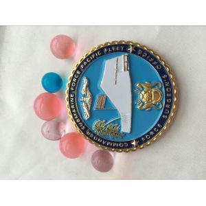 Zinc alloy stamping engraved Custom Made Challenge souvenir coin