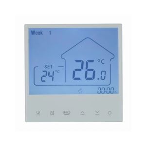 Wifi Tuya Smart Thermostat Touch Screen Seven Day Weekly Programmable