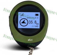 Mini Handheld GPS tracker/Receiver + Location Finder with Keychain