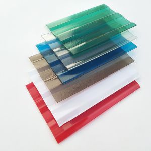 1.2mm 1.5mm Polycarbonate Embossed Sheet Higher Transmission