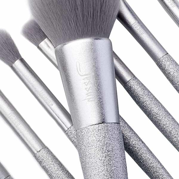 Jessup 8pcs Basic Makeup Brushes Set Faux Squirrel Hair