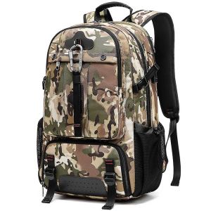 China Oxford 65 Liter Hiking Backpack Camouflage Hiking Backpack OEM/ODM on sale