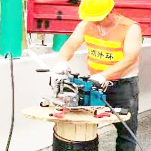 Shenzhen Kit Fiber Cable Blowing Machine To fit fiber optic cables 32mm, 40mm