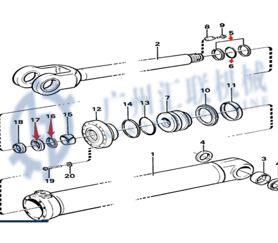 Volvo Loader Hydraulic LIFT STEERING TILTING Sealing 11999895 11709832 17254063 17253746 11709817 For L90C L90G L90H110G