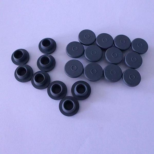 20mm 28mm Bromobutyl Medical Rubber Stopper for Glass Infusion Bottle Little Injectable Glass Vials
