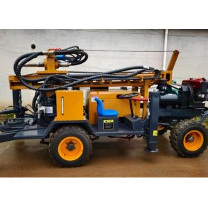 Pneumatic Drilling Rig with 100-350mm Hole Diameter and Pneumatic Drive System
