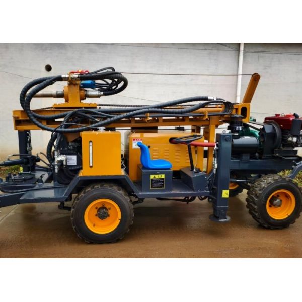 Pneumatic Drilling Rig with 100-350mm Hole Diameter and Pneumatic Drive System
