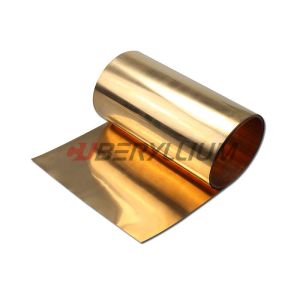 Beryllium Copper Alloy C17200 Plate 0.05x150mm State 3/4H