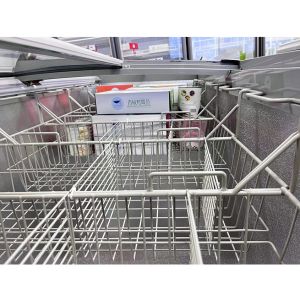 White / Grey Supermarket Island Freezer With Automatic Defrost For Grocery Store