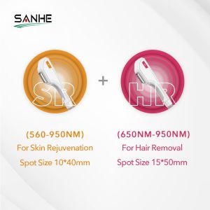 Portable Ipl Opt Shr Shr Opt E Light Handset Lamp Handle Laser Ipl Hair Removal