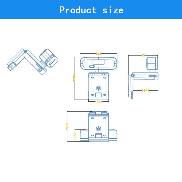 Intelligent Car USB Computer Video Camera Industrial Internet Cafe USB Camera