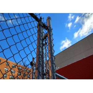 chain link residential fence hot dipped galvanized to be 366gram/m2 mesh 50mmx50mm 11.5gauge