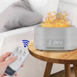HOMEFISH DC 24V Night Light Flame Effect Humidifier With Bluetooth