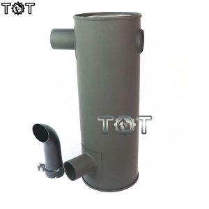 KATO HD1250-7 6D22T Excavator Engine Exhaust Muffler ODM