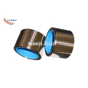 Manganese Bronze Precision Alloy 0.015mm 6J12 6J13 For Transducer