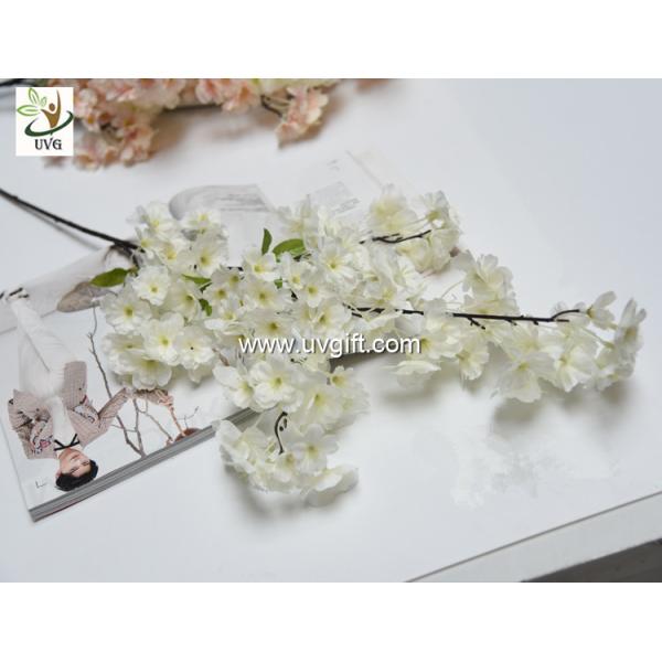UVG china supplier silk cherry blossom tree branch decor for wedding vase use CHR167