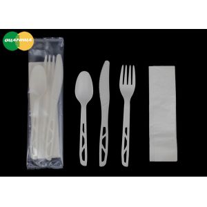 OEM ODM Eco Friendly Disposable Cutlery Kit Biodegradable Compostable