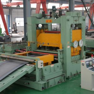 China Uncoiling Leveling and Shearing Steel Coil Cutting Machine for 4000*2500*2500mm Sheets on sale