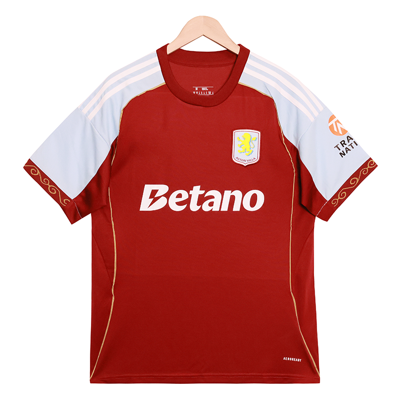 2025-2026 Aston Villa fans home jersey group customization