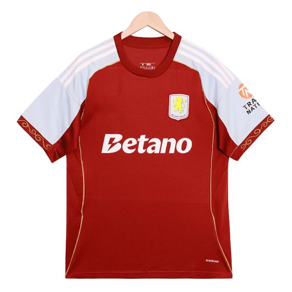 Buy 2025-2026 Aston Villa fans home jersey group customization at wholesale prices