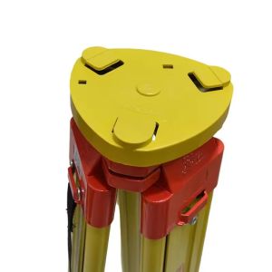 Aluminium alloy solid wood tripod total station engineering surveying impact