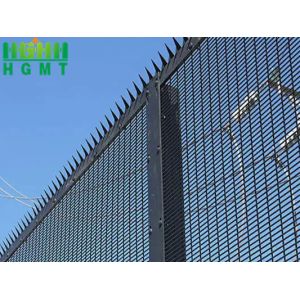 High Security Dense Mesh 358 Anti Climb Fence Panels