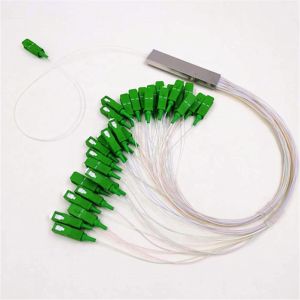 Outdoor Passive Optical Splitter 1x8 Type 1260-1650nm Wavelength Low Insertion