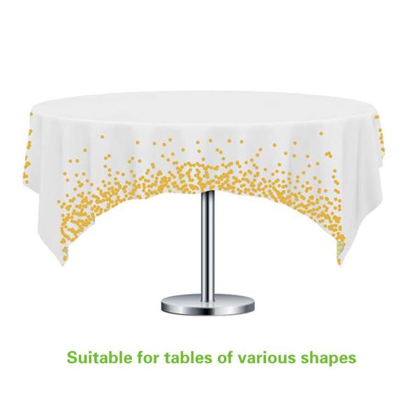 Buy Luxury Design PVC Plastic Tablecloth 137x274cm For Restaurant at wholesale prices
