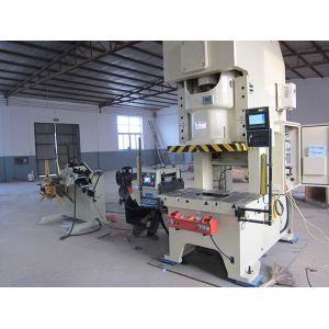 Thick Plate Straightening Machine , Decoiler Straightener Feeder Stamping