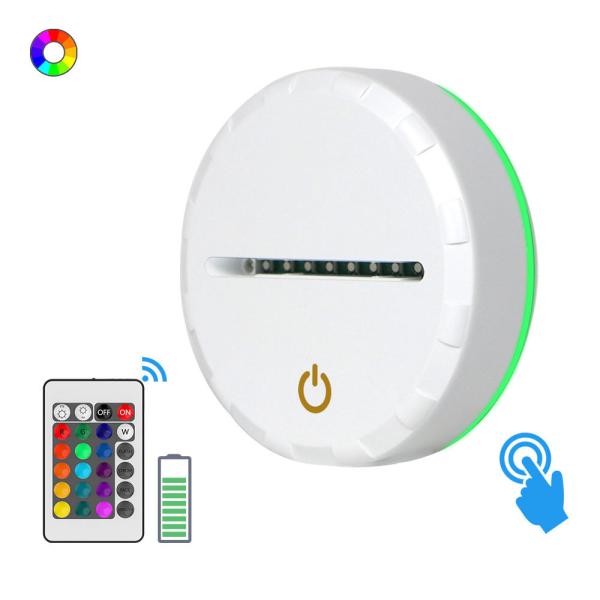 Buy Home decor Acrylic Customized love gift Led 3d illusion night light led lamp base 16 color rechargeable table night light at wholesale prices