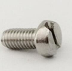 Cheese Slotted Head Self Tapping Screws Stainless Steel Machine Screws