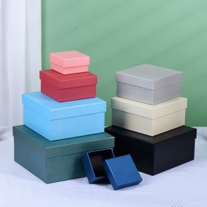 Quality Rigid Cardboard Lid And Base Box Shoe Packaging Carton Box Custom Two Sided Printing for sale