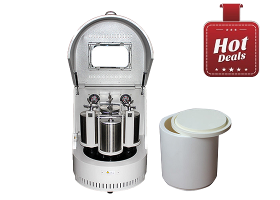 XQM-10A 10L Semi-Circle Laboratory Ball Mill 70-580 RPM