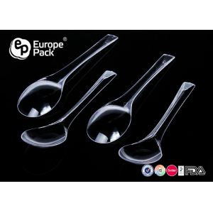 ISO9001 Disposable Plastic Ice Cream Spoons For Party , Restaurant