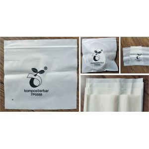 CPE Custom Plastic Zip Bags Tearproof Environmentally Friendly Materials