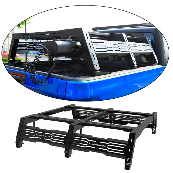 Roof Mount Aluminium Alloy 4x4 Vehicle Auto Accessories Truck Bed Rack System Roll Bar
