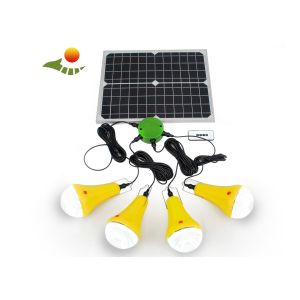 CE ROHS 11-30Hrs 4PCS Lithium Lamp Solar System For Home Lighting Price