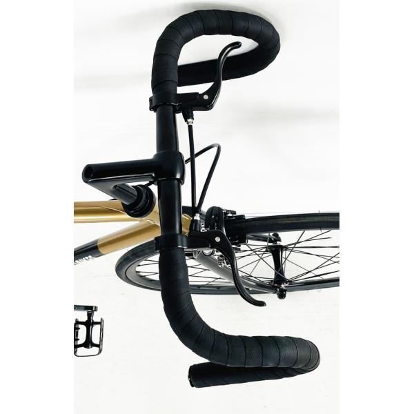 Aluminum Alloy Rim 80MM 700C Lugged Frame CR-MO 4310 Steel SRAM 2S Bicycle with Steel Fork