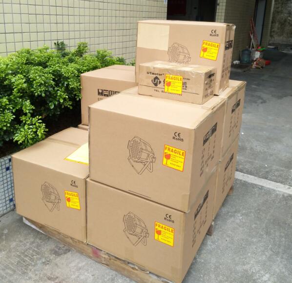 LED Par Can Lights 3W X 54PCS RGBW LED Wash Par Lighting For KTV