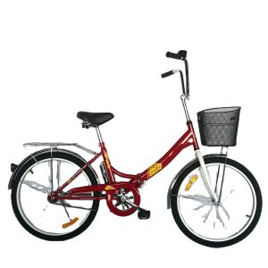 Quality 20inch Small Size Folding City Bike with Steel Crankset and Ordinary Pedal included for sale