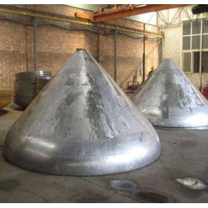 Stainless Steel Conical Tank Heads Large Diameter Pipe Cap SGS