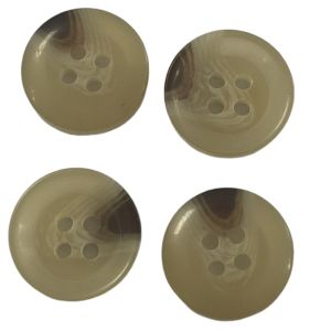 Coat Buttons With Yellow Horn Effect 20L Use For Coat Sweater
