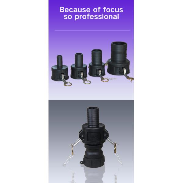 1Inch 1.5 2 Inch Plastic Hose Coupling Custom 1000L IBC Tank Valve Adapter for Garden Hose